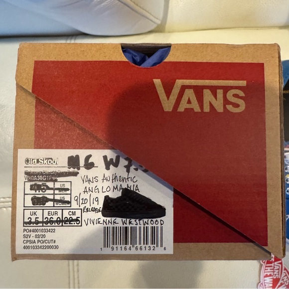🎯SOLD🎯 Vans Authentic Vivienne Westwood “Anglomania” Men’s 6 or Ladies 7.5 NWT - Picture 15 of 16